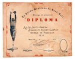 MARTIN DIHIGO/SILVIO GARCIA 1938 MEXICAN BASEBALL UNION AWARD CERTIFICATE PAIR.