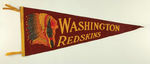 "WASHINGTON REDSKINS" FELT PENNANT.