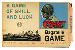 "MARX COMBAT BAGATELLE GAME."