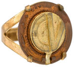 CAPTAIN VIDEO COMPLETE SECRET SEAL BRASS RING.