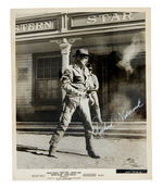 RICHARD WIDMARK SIGNED PUBLICITY STILL.