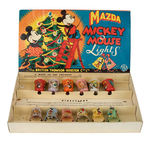 "MAZDA MICKEY MOUSE LIGHTS" BOXED SET.