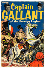 “CAPTAIN GALLANT” FOREIGN LEGION MEDAL AND COMIC.