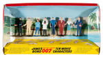 “JAMES BOND SECRET AGENT 007 TEN MOVIE CHARACTERS” SET BY GILBERT.