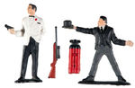 “JAMES BOND SECRET AGENT 007 TEN MOVIE CHARACTERS” SET BY GILBERT.