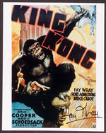 FAY WRAY "KING KONG" AUTOGRAPHED PHOTO.