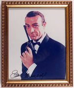 "JAMES BOND" SEAN CONNERY FRAMED AUTOGRAPHED PHOTO.