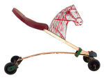 "HI-YO SILVER!  LONE RANGER HORSE" 1930s HOBBY HORSE.