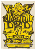 FAMILY DOG CONCERT POSTER FD-22 FEATURING GRATEFUL DEAD.