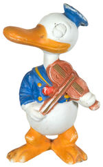 DONALD DUCK WITH VIOLIN BISQUE (SIZE VARIETY).