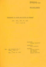 “BURLESQUE IS ALIVE AND LIVING IN BURBANK” BOUND SCRIPT.