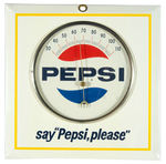 "SAY PEPSI, PLEASE" THERMOMETER DISPLAY.