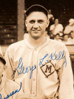 THE MINNEAPOLIS MILLERS LARGE 1931 PHOTO SIGNED BY ALL 19 PLAYERS.