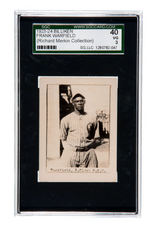 1923-1924 BILLIKEN FRANK WARFIELD SGC 40 VG 3 (RICHARD MERKIN COLLECTION).