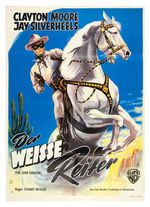 "THE LONE RANGER" GERMAN MOVIE POSTER.