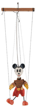 MICKEY & MINNIE MOUSE MARIONETTES BY MADAME ALEXANDER.