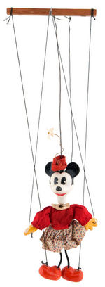 MICKEY & MINNIE MOUSE MARIONETTES BY MADAME ALEXANDER.