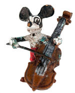 MICKEY MOUSE MINIATURE BAND VIENNA BRONZE STYLE FIGURES.