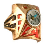 CAPTAIN MARVEL ROCKET RAIDER COMPASS RING.