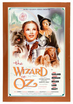 “THE WIZARD OF OZ” LARGE LIMITED EDITION POSTER SIGNED BY 9 MUNCHKIN ACTORS.