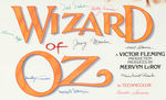 “THE WIZARD OF OZ” LARGE LIMITED EDITION POSTER SIGNED BY 9 MUNCHKIN ACTORS.