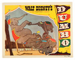 "DUMBO" ORIGINAL RELEASE LOBBY CARD.