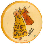 YELLOW KID BUTTON #84.