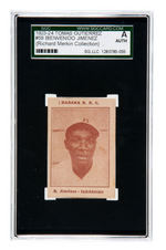 1923-1924 TOMAS GUTIERREZ #59 BIENVENIDO JIMENEZ SGC A (AUTHENTIC) (RICHARD MERKIN COLLECTION).