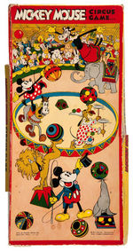 "MICKEY MOUSE CIRCUS GAME."