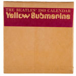 "THE BEATLES YELLOW SUBMARINE" 1969 CALENDAR WITH ENVELOPE.