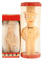 “HELLO FOLKS CHARLIE McCARTHY “ FIGURAL BOXED SOAP PAIR.