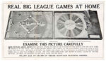 ELABORATE 1912 “MAJOR LEAGUE BASE BALL GAME” IN ORIGINAL OAK BOX.