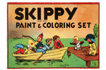 “SKIPPY PAINT AND COLORING “ NEAR COMPLETE BOXED SET.