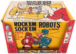 "MARX ROCK'EM SOCK'EM ROBOTS" BOXED TOY.