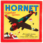 "HORNET AIRPLANE GAMES" BOXED SET.