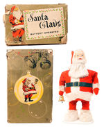 GIANT SIZE "BATTERY OPERATED SANTA CLAUS."