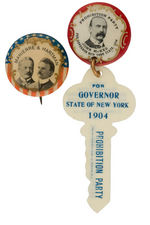 NY PROHIBITION PARTY 1902 & 1904 GOV. CANDIDATES INCLUDING LINCOLN QUOTATION.