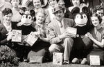 DISNEY CUT-OUTS POST TOASTIES PUBLICITY PHOTO, NEWSPAPER ADS & NEWSPAPER AD PRINTER'S BLOCK.