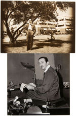 WALT DISNEY PUBLICITY PHOTO TRIO.