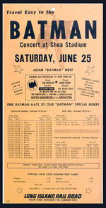 "BATMAN CONCERT AT SHEA STADIUM" HERALD.