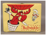 "BULLWINKLE" VINYL LUNCH BOX.