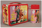 "THE GUNS OF WILL SONNETT" LUNCH BOX WITH THERMOS.