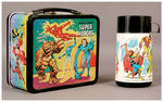 "MARVEL COMICS' SUPER HEROES" LUNCH BOX WITH THERMOS.