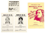 FOUR RADICALS INCLUDING BLACK PANTHER CLEAVER, SDS BOMBERS AND BERNADETTE DEVLIN.