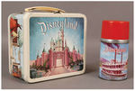 "DISNEYLAND" METAL LUNCH BOX WITH THERMOS.