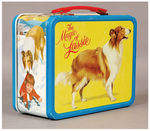 "THE MAGIC OF LASSIE" METAL LUNCH BOX WITH THERMOS.