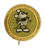 MICKEY MOUSE EARLY 30s HAT BUTTON.