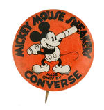 "MICKEY MOUSE SNEAKERS" RARE AD BUTTON.