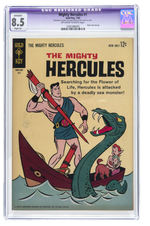 "THE MIGHTY HERCULES" CGC-GRADED COMIC BOOK PAIR.