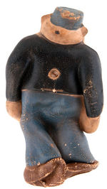 "THE KATZENJAMMER KIDS" CAPTAIN RUBBER FIGURE.